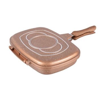 double fryer pan